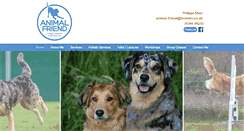 Desktop Screenshot of animalfriend.co.uk